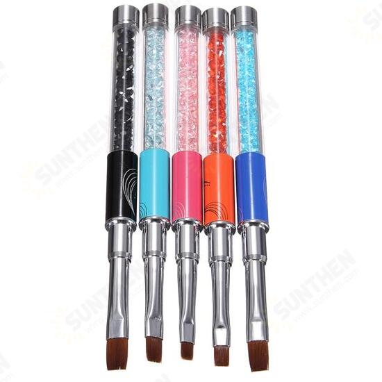 Crystal Carve Nylon Fiber Acrylic Pen Painting Drawing Nail Art Brush