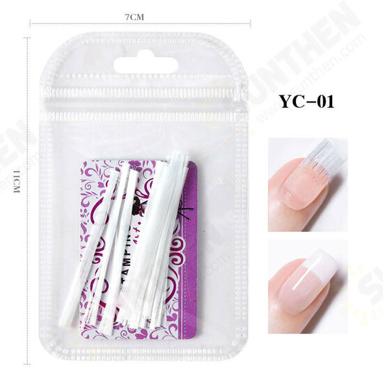 Nail Extension Fibre Paper-free Tray Rapid Extension Fiberglass Manicure Tools