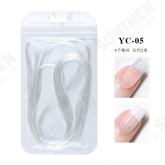 Nail Extension Fibre Paper-free Tray Rapid Extension Fiberglass Manicure Tools