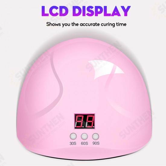 Nail Phototherapy Nail Dryer Machine Led Lamp Induction Quick-drying Household Nail Polish Glue Dryer