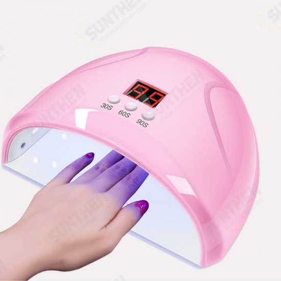 Nail Phototherapy Nail Dryer Machine Led Lamp Induction Quick-drying Household Nail Polish Glue Dryer