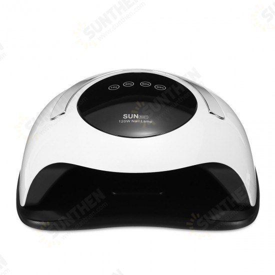 120W Touch Screen Nail Dryer LED UV Lamp Light Gel Polish Curing Timing