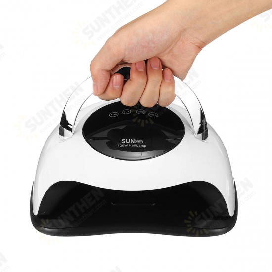 120W Touch Screen Nail Dryer LED UV Lamp Light Gel Polish Curing Timing