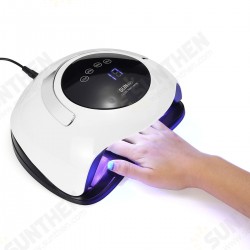 120W Touch Screen Nail Dryer LED UV Lamp Light Gel Polish Curing Timing 120W Touch Screen Nail Dryer LED UV Lamp Light Gel Polish Curing Timing