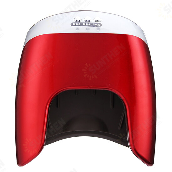 UV Gel Polish LED Nail Lamp Nail Dryer Curing Light with Bottom 30s/60s/90s Timer LCD Display 48W