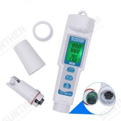 3 in 1 PH-983 EC PH Water Quality Tester Pen Backlight Digital PH Meter Probe for Aquarium Swimming Pool Laboratory 3 in 1 PH-983 EC PH Water Quality Tester Pen Backlight Digital PH Meter Probe for Aquarium Swimming Pool Laboratory