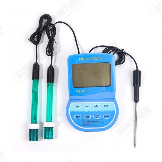 3 in 1 Portable Digital pH Meter KL-98 Lab High Accuracy PH ORP Temperature Professional Laboratory Monitor