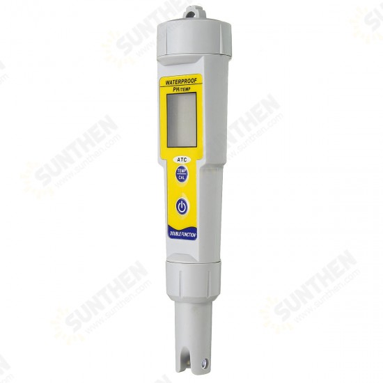 Auto Calibration Digital PH Tester Meter Thermometer Kit Waterproof Pocket Pen