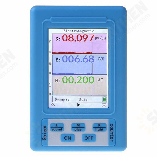 BR-9A Electromagnetic Radiation Detector EMF Meter Radiation Dosimeter Monitor Tester