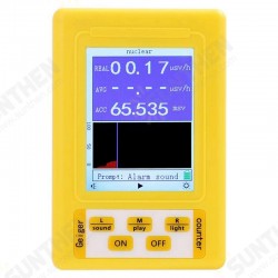 BR-9C 2-In-1 Handheld Portable Digital Display Electromagnetic Radiation Nuclear Radiation Detector Geiger Counter Full-Function BR-9C 2-In-1 Handheld Portable Digital Display Electromagnetic Radiation Nuclear Radiation Detector Geiger Counter Full-Function