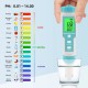 C-600 7 in 1 PH/TDS/EC/ORP/Salinity /S.G/Temperature Meter Water Quality Tester for Drinking Water Aquariums PH Meter C-600 7 in 1 PH/TDS/EC/ORP/Salinity /S.G/Temperature Meter Water Quality Tester for Drinking Water Aquariums PH Meter