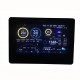 Color Display Wireless Weather Station WiFi Connection Solar Charging Weather Station with Wireless Transmission Data Upload Storage Function