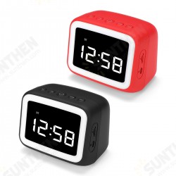 Digital Alarm Clock FM Radio Wireless bluetooth 5.0 LED Mirror With Speaker Digital Alarm Clock FM Radio Wireless bluetooth 5.0 LED Mirror With Speaker