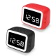 Digital Alarm Clock FM Radio Wireless bluetooth 5.0 LED Mirror With Speaker