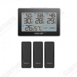 Digital LCD Wireless Weather Station Sensor With 3 Thermometer Outdoor Indoor Digital LCD Wireless Weather Station Sensor With 3 Thermometer Outdoor Indoor