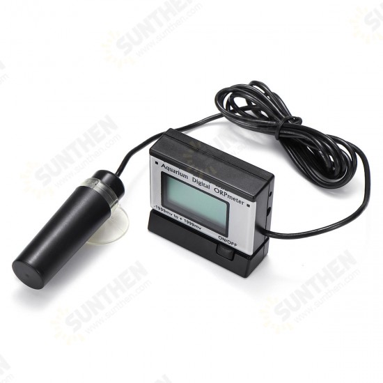 Digital ORP PH Meter Aquarium Pool Hydroponic Water Quality Monitor -1999 to 1999mV