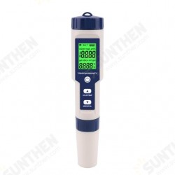 EZ-9909A 5 in 1 TDS/EC/PH/Salinity/Temperature Meter Digital Water Quality Monitor Tester for Pools, Drinking Water, Aquariums EZ-9909A 5 in 1 TDS/EC/PH/Salinity/Temperature Meter Digital Water Quality Monitor Tester for Pools, Drinking Water, Aquariums