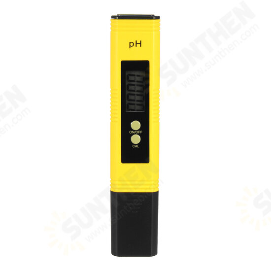 Portable Digital Electric PH Meter LCD Water Hydroponics Aquarium Pool Quality Tester Portable Digital Electric PH Meter LCD Water Hydroponics Aquarium Pool Quality Tester