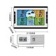 RF 3 Channels Wireless Weather Station Temperature and Humidity Digital Clock with Warning Alarm Meteorological Station Weather Forecast RF 3 Channels Wireless Weather Station Temperature and Humidity Digital Clock with Warning Alarm Meteorological Station Weather Forecast