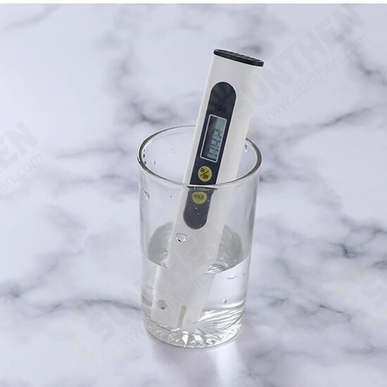 TDS Meter Water Quality Tester Automatic Calibration Tester 0-990 Ppm Ideal Water Test Pen PH Meters Drinking Aquariums Testers