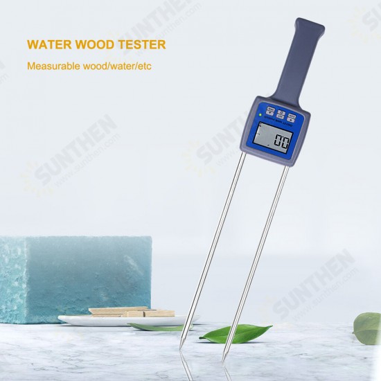 TK100W High-Precision Digital Sawdust Moisture Meter Paper Material Cotton Moisture Tester