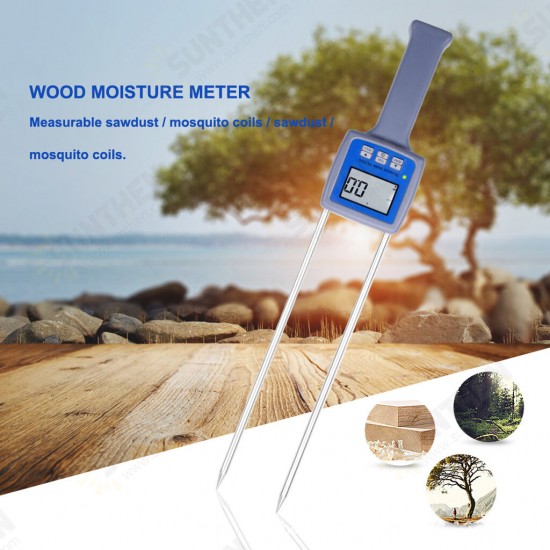 TK100W High-Precision Digital Sawdust Moisture Meter Paper Material Cotton Moisture Tester