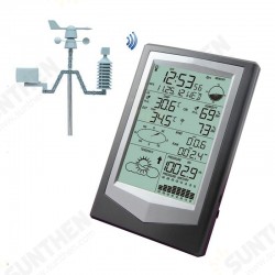 WS1040 Professional Weather Station With PC Link Household Wireless Thermometer Hygrometer Barometric Pressure Weather Forecast WS1040 Professional Weather Station With PC Link Household Wireless Thermometer Hygrometer Barometric Pressure Weather Forecast