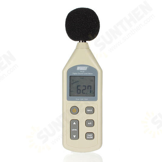 WS1361 Digital Sound Pressure Tester Noise Level Decibel Meter