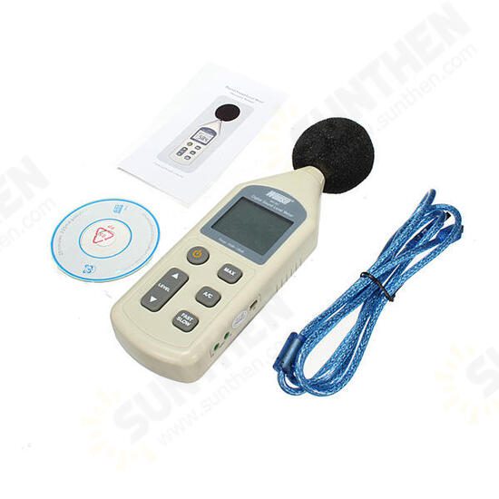 WS1361 Digital Sound Pressure Tester Noise Level Decibel Meter