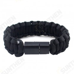 EDC Outdoor Survival Bracelet Camping Emergency Paracord Tool Kits USB Data Cable For iPhone EDC Outdoor Survival Bracelet Camping Emergency Paracord Tool Kits USB Data Cable For iPhone