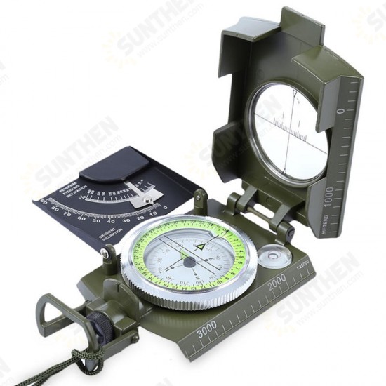 EK4076 Outdoor Multifunctional Compass Waterproof Geological Compass Camping Survival