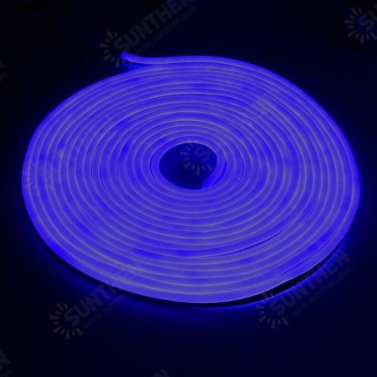 10M 2835 LED Flexible Neon Rope Strip Light Xmas Outdoor Waterproof 220V