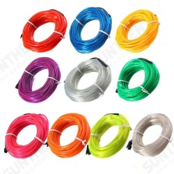 10M EL LED Flexible Soft Tube Wire Neon Glow Car Rope Strip Light Xmas Decor DC12V 10M EL LED Flexible Soft Tube Wire Neon Glow Car Rope Strip Light Xmas Decor DC12V