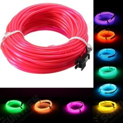 10M EL LED Flexible Soft Tube Wire Neon Glow Car Rope Strip Light Xmas Decor DC12V 10M EL LED Flexible Soft Tube Wire Neon Glow Car Rope Strip Light Xmas Decor DC12V