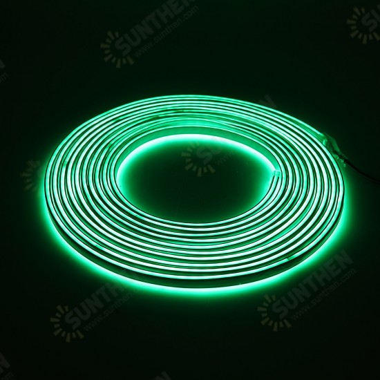 220V LED Strip 8*16mm RGB Neon Flex Rope Light 1/5/10M Waterproof Tape 5050 LED Neon Flex Tube IP65 String Lamp Multi-Color for Home Christmas Decor