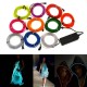 4M 10 colors 3V Flexible Neon EL Wire Light Dance Party Decor Light