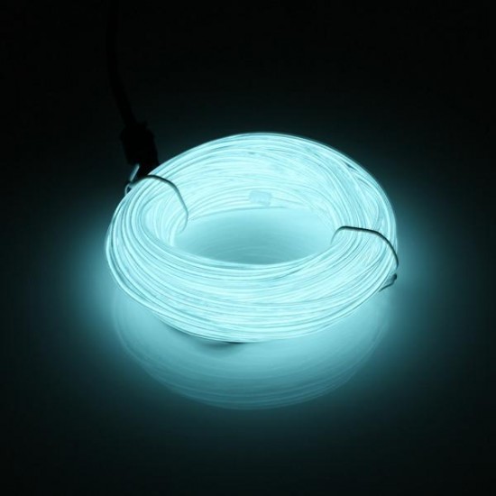 8M Single Color 5V USB Flexible Neon EL Wire Light Dance Party Decor Light