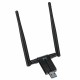 1300M Wireless Network Card USB3.0 Wifi Adapter Dual-band 2.4G/5G 1300Mbps W/Antenna Through the Wall Gigabit Network Card WIFI Receiver Transmitter