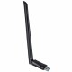 2.4G/5.8G 1300Mbps W/Antenna Wireless Network Card Driver-free Dual-band Gigabit Wireless Wifi Adapter Network Card 5.8G Wifi Receiver Through the Wall