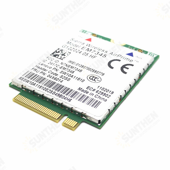 4G LTE Mobile Broadband 4G Card EM7345 Module for Lenovo