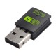 600M Dual Band Driver USB2.0 Wireless Networking Adapter WiFi 2 in 1 Wireless Network Card for Desktop
