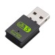 600M Dual Band Driver USB2.0 Wireless Networking Adapter WiFi 2 in 1 Wireless Network Card for Desktop