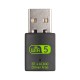 600M Dual Band Driver USB2.0 Wireless Networking Adapter WiFi 2 in 1 Wireless Network Card for Desktop