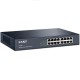 16 Port Unmanaged Ethernet Switch Network Switch Metal Ethernet Splitter Traffic Optimization Desktop Plug and Play