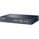 16 Port Unmanaged Ethernet Switch Network Switch Metal Ethernet Splitter Traffic Optimization Desktop Plug and Play