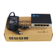 NST-BZ-511 5 Ports 100M Network Switch Mini Ethernet Switch Metal Network Hub Splitter for Monitor Camera