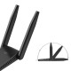 1300Mbps USB3.0 WiFi Adapter 802.11ac Dual Band 2* 5dBi Antenna Wireless Network Card WiFi Dongle Transmitter Receiver