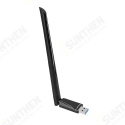 AC-1300Mbps USB3.0 Dual Band 2.4G/5.8G Wireless Adapter Network Card 5dB External Antenna Gigabit WiFi Transmitter Receiver AC-1300Mbps USB3.0 Dual Band 2.4G/5.8G Wireless Adapter Network Card 5dB External Antenna Gigabit WiFi Transmitter Receiver