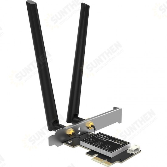 CF-WP2100 High Speed Gigabit PCI-E Dual Band 5G/2.4G Wireless Network Card Desktop Wifi Receiver bluetooth 5.0 Adapter