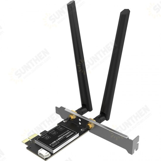 CF-WP2100 High Speed Gigabit PCI-E Dual Band 5G/2.4G Wireless Network Card Desktop Wifi Receiver bluetooth 5.0 Adapter